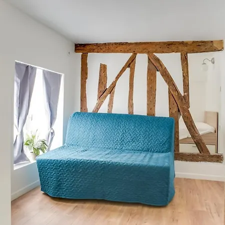 Charming Duplex Apt With Terrace In Central Paris * פריז