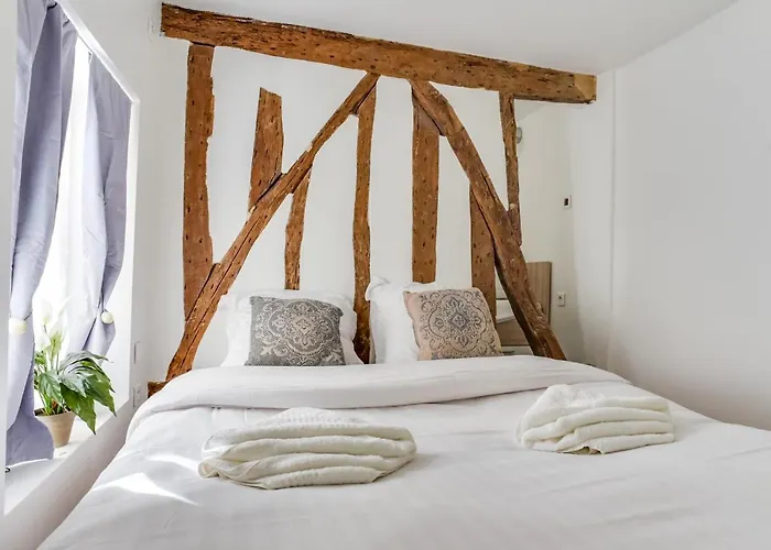 Appartement Charming Duplex With Terrace In Parijs